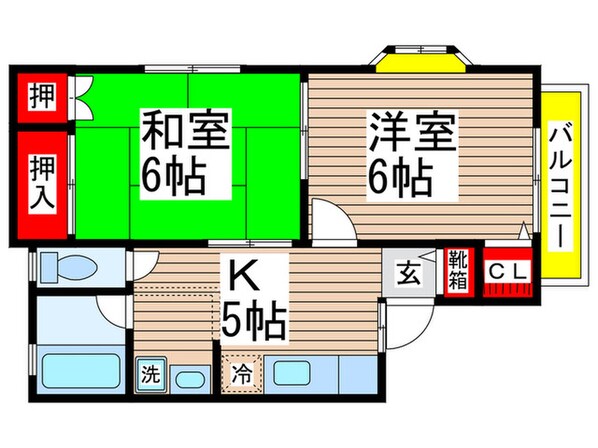 セルリアン花園の物件間取画像